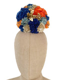 Ramillete de Flores Flamenca Hecha a Mano con Flores de Tela TK-26-f16 - FELIZ SHOPPING 