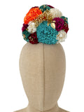 Ramillete de Flores Flamenca Hecha a Mano con Flores de Tela TK-26-f16 - FELIZ SHOPPING 