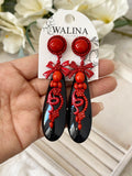 PENDIENTE  DE FLAMENCO PEN1099 - FELIZ SHOPPING 