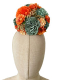Ramillete de Flores Flamenca Hecha a Mano con Flores de Tela TK-26-f16 - FELIZ SHOPPING 