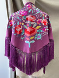 LM1-270039 MANTONCILLO BORDADO FLAMENCO MORAO