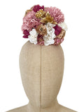 Ramillete de Flores Flamenca Hecha a Mano con Flores de Tela TK-26-f16 - FELIZ SHOPPING 