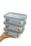 Pack económico de 3 unidades – Contenedores de Vidrio 1L tk25
