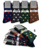Calcetines de Algodón para Hombre 40–46 (12 pares )Diseños Divertidos y Variados
