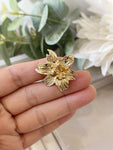 Broche flore pequeño bro599