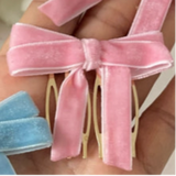 Broche Peine para el Cabello con Lazo de Terciopelo (Varios Colores) Tk-26-bro399