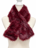 Bufanda de Pelo Sintético para Mujer – Suave, Cálida y Elegante – 94 × 13 cm 270063