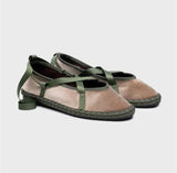 Manoletinas con lazo plano CD-5 n5662