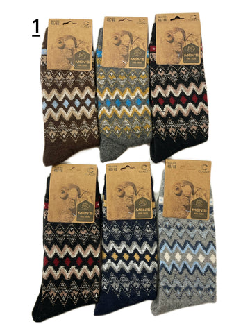 Calcetines térmicos de hombre ClazzY · Pack de 6 pares tk25