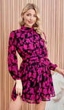 Vestido fucsia