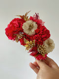 CORONA DE FLAMENCAS PARA NINA LARGA 18CM ANCHO 8CM FLO1399