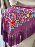 LM1-270039 MANTONCILLO BORDADO FLAMENCO MORAO