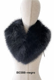 Cuello de pelo sintética con clip interior bu1499 TK25 - FELIZ SHOPPING 