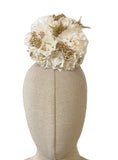 Ramillete de Flores Flamenca Hecha a Mano con Flores de Tela TK-26-f16 - FELIZ SHOPPING 