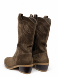 Botas cowboy de caña media estilo western K5050