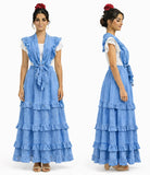 70299 Conjunto Flamenco Piquillo y Falda con Volantes (Camiseta Blanca No Incluida)