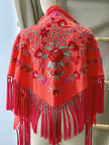 M00-11112003 MANTONCILLO BORDADOS FLAMENCO CORAL