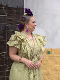 Traje bata conjunto con piquillo 19262