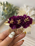 Flamenco de Flores – Pendientes y Peineta