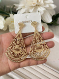 PENDIENTA DORADO PEN699 - FELIZ SHOPPING 