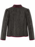 Chaqueta Corta de Mujer Estilo Oriental con Botones Chinos | Acolchada y Elegante 134315