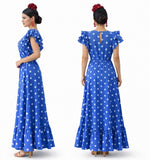 TRAJE de Lunares con Volantes-Elegante y Estilizado 15762