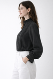 Blusa Elegante con Encaje y Cuello Alto – Estilo Femenino y Versátil 5163-3