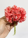 FK RAMILLETES 6U CADA FLORE 4CM DIÁMETRO FLO300 - FELIZ SHOPPING 