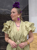 Traje bata conjunto con piquillo 19262