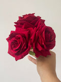 Ramillete rosa color rojo flo1299