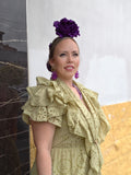 Traje bata conjunto con piquillo 19262