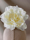 FLOR FLAMENCA GRANDE PEONÍA MAXI 17CM DIÁMETRO  FLO699
