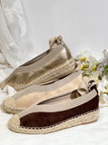 Alpargatas Mujer Planas Cómodas y Versátiles para Verano 3A022