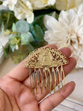 peineta y broche ROCIO bro499 - FELIZ SHOPPING 