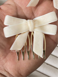 Broche Peine para el Cabello con Lazo de Terciopelo (Varios Colores) Tk-26-bro399