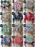 Mantón Rocío con Flecos madroño – Chal Floral Español tk-26-M