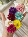 PEINETA FLORE FLAMENCO -echo mano Tk-26 - FELIZ SHOPPING 