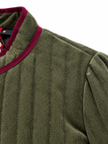 Chaqueta Corta de Mujer Estilo Oriental con Botones Chinos | Acolchada y Elegante 134315