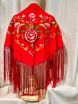 Conjunto flamencas rojas