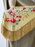 LM270039 MANTONCILLO BORDADO FLORE AMARILLO 30 MANT6999 - FELIZ SHOPPING 