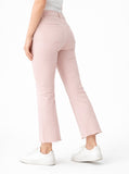 Jeans cropped de tiro alto y pierna acampanada-Varios colores 3873