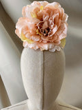 FLOR FLAMENCA GRANDE PEONÍA MAXI 17CM DIÁMETRO  FLO699