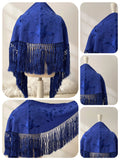 Mantoncillo Infantil Flamenco Bordado con Flecos Chal para Feria y Romería 270074