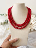 COLLAR TRES TIRAS COL1499 - FELIZ SHOPPING 