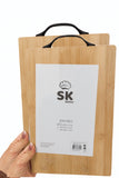 2 Tabla de cortar de bambú con asa -SK Kitchen tk25