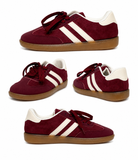 Zapatillas Retro Unisex de Ante -Cómodas, Casual y Antideslizantes B660