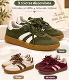 Zapatillas casual retro de pana combinada -Deportivas bajas TT400