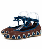 Bailarinas de crochet estilo bohemio con cordones N5810 n5830 - FELIZ SHOPPING 