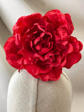 FLOR FLAMENCA GRANDE PEONÍA MAXI 17CM DIÁMETRO  FLO699