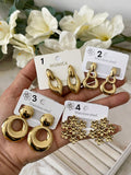 PENDIENTE DORADO PEN799